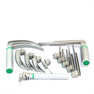 Set de Laringoscopio de Fibra Óptica de 12 Piezas con Hojas Mac y Miller, 3 Tipos de Mango y Caja, Kit de Intubación Reutilizable - Product Image 4