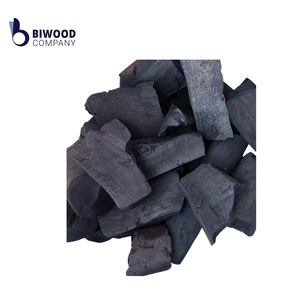 KHAYA BLACK CHARCOAL 100% HARDWOOD LUMP NO MIX NO DUST NO SPARK HIGH QUALITY for <b>BBQ</b>-BIWOOD COMPANY LONG BURNING TIME - Product Image 1