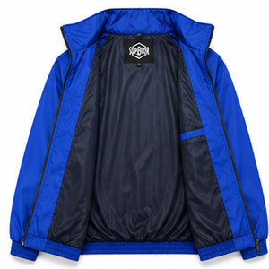 Custom Logo Windbreaker <b>Jacket</b> for <b>Men</b> Breathable Lightweight Water Resistant Outdoor Training <b>Running</b> Gym Hiking Casual Fashion - Product Image 6