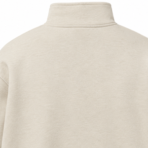 Sudadera Oversize Unisex con Forro Liso y Media Cremallera, con Logotipo Personalizado, Estilo Moderno Streetwear, de Forro Polar para Invierno, Venta al por Mayor - Product Image 6