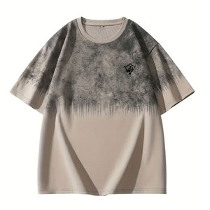 Camiseta Oversize para Hombre, Estilo Relajado, Material de Algodón Suave, Ideal para Uso Diario, Look Moderno y Cómodo - Product Image 1