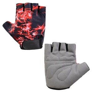 Gants de sport à doigts ouverts, respirants, rembourrés, pour la musculation et l'entraînement, avec sangle de poignet réglable - Product Image 1