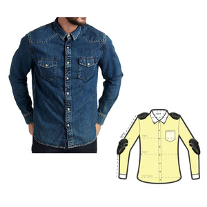 เสื้อเชิ้ตเดนิมคุณภาพสูงแบบใหม่ ขายส่ง ระบายอากาศได้ดี กันลม สำหรับผู้ชาย สวมใส่สบาย ไม่มีแขน แห้งเร็ว รับสกรีนโลโก้ เหมาะสำหรับกิจกรรมกลางแจ้ง - Product Image 1