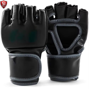 ถุงมือ MMA 51 GAMING แบบเต็มนิ้ว วัสดุ PU สำหรับปิดนิ้วมือ ใช้ได้ทั้งชายและหญิง สำหรับฝึกศิลปะการต่อสู้  รับสกรีนโลโก้ สีน้ำเงิน ดำ ขาว สำหรับเด็กอายุ 14 ปีขึ้นไป - Product Image 3