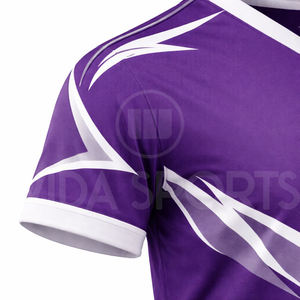 Uniforme de Fútbol Personalizado de Moda, Conjunto de Uniforme de Fútbol de Alto Rendimiento, Jersey de Entrenamiento Estampado 100% Poliéster, Verano, Color Sólido - Product Image 5