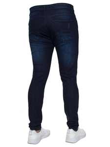 Últimos Jeans Skinny para Hombre, Jeans Super Skinny para Hombre, Pantalones de Mezclilla Elásticos Sin Rasgaduras, Jeans de Mezclilla Personalizados para Hombre, Pantalones Slim Straight - Product Image 2