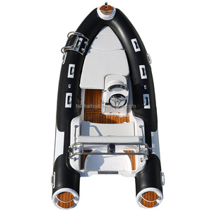 <span class=keywords><strong>Bateau</strong></span> pneumatique en fibre de verre avec coque en Hypalon, fabriqué en Chine, Rib 430C, à vendre - Product Image 1
