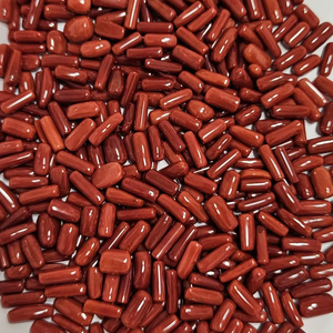 พลอยปะการังสีแดงอิตาลี รูปทรงวงรี คุณภาพดีเยี่ยม สำหรับทำเครื่องประดับ - Product Image 1