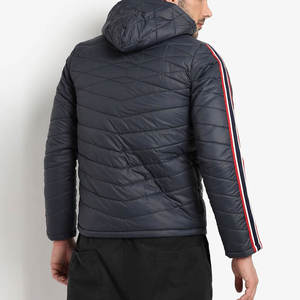 Chaqueta Acolchada con Cierre Frontal para Hombre, Abrigo de Invierno Grueso y Elegante, Prenda Exterior Informal, Cálida, Ligera y Moderna para Viajar - Product Image 5