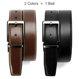 เข็มขัดหนังวัวแท้คุณภาพสูง ดีไซน์ใหม่ สำหรับทุกเพศ  สำหรับผู้ชาย - Product Image 3