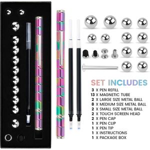 Magnetic Fidget Pen Trendy Stress-Relief Toy for <b>Teenagers</b> Decompression Work Gadgets for Birthday <b>Gift</b> <b>Ideas</b> - Product Image 2