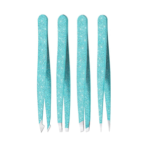 Pince à cils à pointe en fibre personnalisée avec logo, pour extensions de cils volume, marque privée - Product Image 3