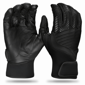 Guantes de Bateo de Cuero Personalizados con Logotipo, Cierre de Gancho y Bucle, Secado Rápido y Características Ecológicas para Béisbol - Product Image 1