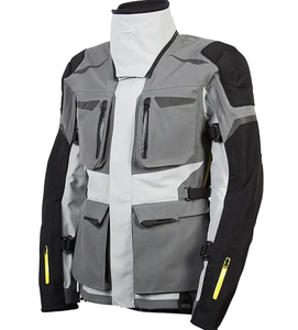 Veste de moto d'aventure de haute qualité, multi-poches, équipement de conduite en Cordura pour les voyages - Product Image 3