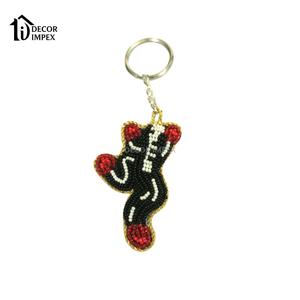 Porte-clés fantaisie en cristal brodé en forme de papillon - Imperméable, durable, écologique, design personnalisé avec logo - Product Image 2