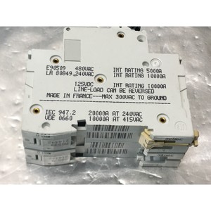 4 disjoncteurs MERLIN GERIN C60N MULTI9 - Équipements et pièces semi-conductrices d'occasion fiables à l'échelle mondiale chez - Product Image 5