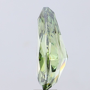 Diamants de laboratoire certifiés IGI, couleur vert vif fantaisie, taille poire, pour la création de bijoux, pour bague de fiançailles - Product Image 3