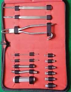 Nouvel extracteur de dents de loup pour chevaux, grand modèle, 14 pièces, en acier inoxydable, par Dentavex - Product Image 6