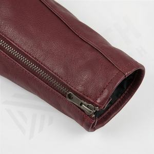 Chaqueta de Motociclista de Cuero Genuino para Hombre de la Mejor Calidad, Nueva Colección de Invierno, Chaquetas de Motocicleta con Protecciones Desmontables Personalizadas - Product Image 6