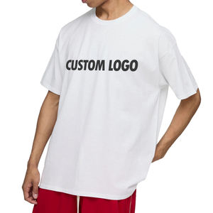 T-shirt décontracté pour homme en coton 100% de haute qualité, design personnalisé, coupe classique, impression numérique tricotée, fabricant OEM - Product Image 1