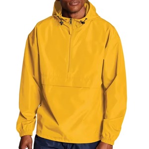 Veste coupe-vent d'hiver pour homme, haute qualité, réversible, à séchage rapide, avec capuche et fermeture éclair, livraison et expédition rapides. - Product Image 1