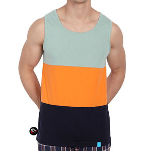 เสื้อกล้ามออกกำลังกายผู้ชาย ทรงเข้ารูป ผ้าฝ้าย ใส่สบาย เหมาะสำหรับยิม ฟิตเนส หรือใส่ลำลองในฤดูร้อน - Product Image 3