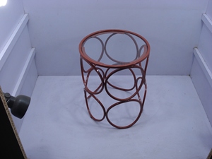 <b>Iron</b> Powder Coated Wire <b>Table</b> - Product Image 1