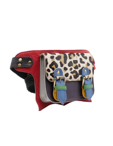 กระเป๋าคาดเอวหนังแท้พร้อมเข็มขัดปรับได้สไตล์ตะวันตกที่เป็นเอกลักษณ์กระเป๋าคาดเอว - Product Image 2