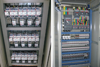 Armoire électrique extérieure en matériau SPCC PMTT IP65, peinture de couleur personnalisée, certifiée ISO9001, épaisseur 3 mm pour usage industriel