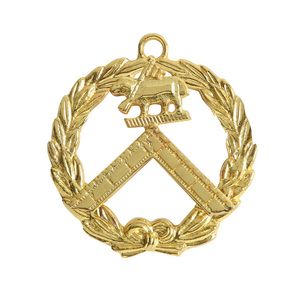 Collar Personalizado de los Caballeros Templarios Grand Generalissimo con Acabado en Oro, Insignia Fraternal - Product Image 1