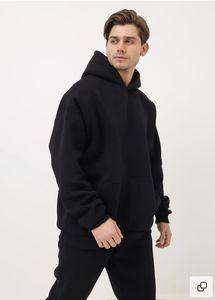 Sweat à capuche de haute qualité 100% coton, style streetwear, anti-rétrécissement, pour hommes, en vente à bas prix - Product Image 3