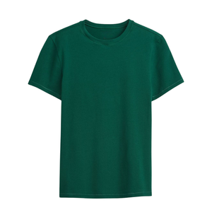 Camiseta de Algodón Peinado para Hombre, Tallas Grandes, Tacto Suave, Transpirable, Personalizable, Moda, OEM - Product Image 3
