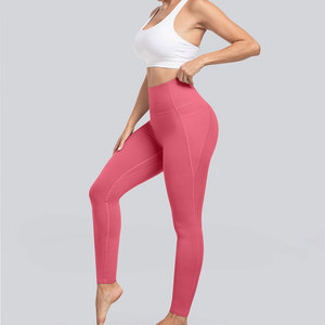 Push Up Sportswear Yoga Legging For Women's With Highly Stretchable Tights Lightweight Cotton <b>Bamboo</b> Fiber Material Gym Legging - Product Image 3