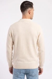 บริการ OEM เสื้อสเวตเชิ้ตผู้ชาย คอโอ ทรงปกติ ผ้าฝ้ายฟลีซบุซับใน น้ำหนักเบา ระบายอากาศได้ดี สีพื้นเรียบ สำหรับฤดูหนาว - Product Image 5
