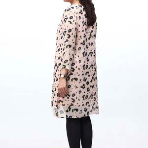 Camisa de seda con estampado de melocotón, talla XS, PS4065, 1 unidad - Product Image 1