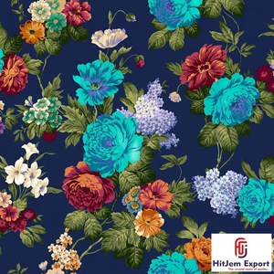 Fabricante de Telas de Poliéster Impresas Digitalmente Personalizadas, Textil Duradero y Moderno para Prendas, Vestidos, Decoración del Hogar, Exportación - Product Image 2