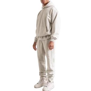 Survêtements personnalisés en gros pour hommes, ensemble deux pièces, tissu de qualité supérieure, survêtements tendance, costume pour la saison hivernale, dernier design - Product Image 2