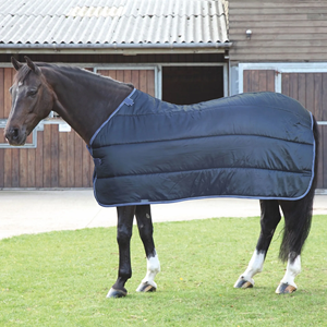 Couverture d'hiver chaude et imperméable en laine de luxe pour chevaux, respirante en nylon, haute qualité, service OEM, logo personnalisé, équestre - Product Image 1