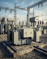 Transformateur triphasé immergé dans l'huile, groupe vectoriel, refroidissement requis, jusqu'à 7,5 MVA, 11 kV/440 V, 50 Hz, ONAN/ONAF, pour l'ingénierie électrique - Direct Usine
