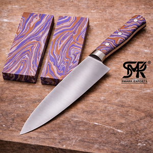 Escamas de piedra turquesa multicolor azul para mango de cuchillo, ecológicas, hechas a mano, para fabricación de cuchillos de chef personalizados, material de agarre a granel - Product Image 4