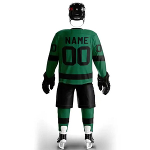 Uniformes de hockey sur glace les plus vendus en ligne / Nouveaux uniformes de hockey sur glace de haute qualité au design actuel, confortables - Product Image 3