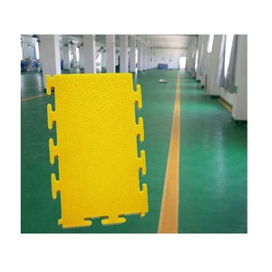 Anti-Slip PVC Industrial <b>Rubber</b> Interlocking Tile Vinyl Flooring Solution with Graphic Design Capability - Product Image 4