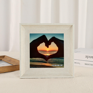 Cadre photo vintage en bois miniature, imprimé UV, ornement pour salon, chambre, décoration intérieure, porte-photo - Product Image 6