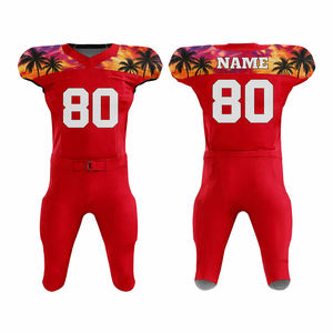 Jersey de Fútbol Americano Cosido al por Mayor, Jersey Deportivo de Manga Corta de Alta Calidad - Product Image 1