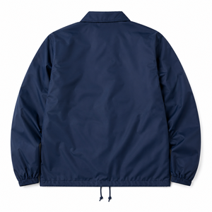 Women's Navy <b>Coach</b> Jacket Windproof Casual Turn-down Collar Regular Fit Polyester Shell Spring Style Training Jacket 2026 - Product Image 2