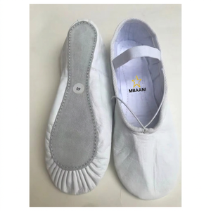 MBAANI Soft Ballet <b>Shoes</b> Women Genuine Leather Upper Flat Dance Training Footwear <b>Size</b> 10 Soft leather dance training <b>shoes</b> - Product Image 1