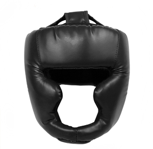 Safety Head Guard Boxing Headgear Closed Type Boxing Helmet Sparring MMA Kick <b>Brace</b> Head Protection - Product Image 3