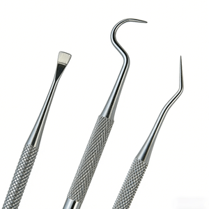 Dental Scaler Scraper <b>Tooth</b> <b>Cleaning</b> Professional Dentist Plaque Calculus Tartar Remover Dental <b>Tool</b> ISO Approved - Product Image 2