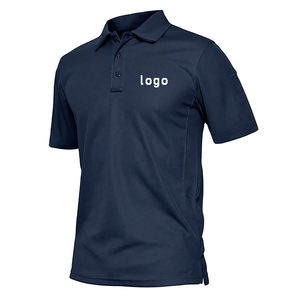 Polo de golf personnalisé à séchage rapide, 100 % polyester, t-shirt vierge pour sublimation, t-shirt polo grande taille pour hommes - Product Image 4