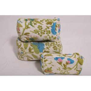 Bolsa de Maquillaje de Algodón Indio con Estampado de Tigre, Cierre de Cremallera, Ligera, Suave al Tacto, Ecológica, Bolsa de Cosméticos de Viaje Hecha a Mano - Product Image 2